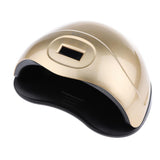 Maxbell Maxbell 48W LED UV Nail Dryer Curing Lamp for Fingernail Gel Based Polish Drying EU Gold