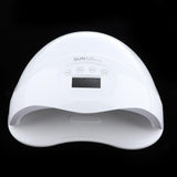 Maxbell Maxbell 48W LED UV Nail Dryer Curing Lamp for Fingernail Gel Based Polish Drying EU White