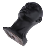 Maxbell Maxbell Male Mannequin Manikin Head Glasses Caps Wigs Jewelry Display Stand Model Light Gray