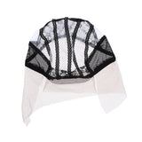 Maxbell Lace Cap for Making Weaving Hair Wigs Elastic Straps Hairnet Stretchable