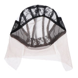 Maxbell Lace Cap for Making Weaving Hair Wigs Elastic Straps Hairnet Stretchable