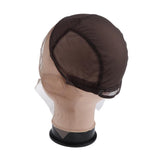 Maxbell Lace Cap for Making Weaving Hair Wigs Elastic Straps Hairnet Stretchable