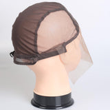 Maxbell Lace Cap for Making Weaving Hair Wigs Elastic Straps Hairnet Stretchable