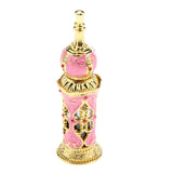Maxbell Maxbell Vintage Heart Pattern Ancient Antique Empty Refillable Perfume Bottle Pink