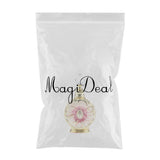 Maxbell Maxbell Vintage Antique Empty Refillable Perfume Essential Oil Bottle Container Red Gold