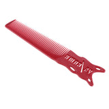 Maxbell Maxbell Professional Anti Static Hair Cutting Comb Hairstyling Hair Brush Red