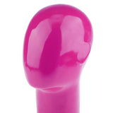 Maxbell PVC Mannequin Manikin Head Model Hair Wigs Caps Hat Display Holder Stand Rose Red