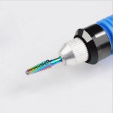 Maxbell Maxbell 5pcs/set Alloy Small Barrel Head Nail Drill Bit Set Nail Tips Grinding Head