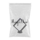 Maxbell False Nails Art Board Tips Stick Acrylic Display Stand Tool Tips Rack  Black