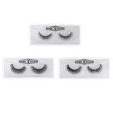 Maxbell Maxbell 1 Pair 3D Natural False Lashes for Eyelash Extensions Handmade Thick 3D-17