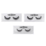 Maxbell Maxbell 1 Pair 3D Natural False Lashes for Eyelash Extensions Handmade Thick 3D-17