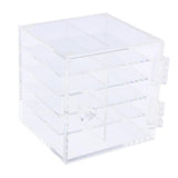 Maxbell 10 Layer Eyelash Extension Organizer Box for Crystal Glass Adhesive Glue Pallet Holder Storage for Lash Extension Display Case - Aladdin Shoppers