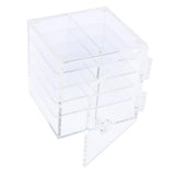 Maxbell 10 Layer Eyelash Extension Organizer Box for Crystal Glass Adhesive Glue Pallet Holder Storage for Lash Extension Display Case - Aladdin Shoppers