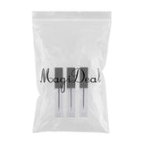 Maxbell 6 ml Empty Mascara Tube with Eyelash Wand, Rubber Inserts Set for Castor Oil, DIY Mascara Container with Cap (Black) - Aladdin Shoppers