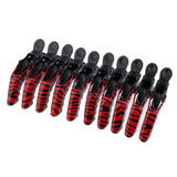 Maxbell Maxbell 10x Anti-slip Salon Hair Clips Barber Hairdressing Section Clamps Hairpins A