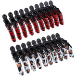 Maxbell Maxbell 10x Anti-slip Salon Hair Clips Barber Hairdressing Section Clamps Hairpins A