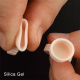 Maxbell 100PCS Silicone Pigment Rings Tattoo Ink Cups Makeup Ring Glue Holder Soft M