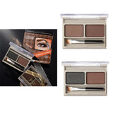 Maxbell Maxbell 2  Color Powder Eyebrow Makeup Three-dimensional Natural Shadow Eye Brow 02