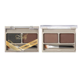 Maxbell Maxbell 2  Color Powder Eyebrow Makeup Three-dimensional Natural Shadow Eye Brow 02