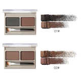 Maxbell Maxbell 2  Color Powder Eyebrow Makeup Three-dimensional Natural Shadow Eye Brow 02
