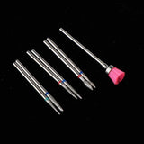 Maxbell 7 In 1 Manicure Tool Set Nails Polishing Cuticle Removal Nail Art Drill Bits - Aladdin Shoppers