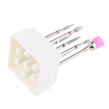 Maxbell 7 In 1 Manicure Tool Set Nails Polishing Cuticle Removal Nail Art Drill Bits - Aladdin Shoppers