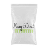 Maxbell Maxbell 10x Empty Cosmetic Tubes Makeup Cream Container Squeeze Bottle 5ml Green