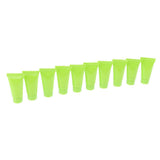 Maxbell Maxbell 10x Empty Cosmetic Tubes Makeup Cream Container Squeeze Bottle 5ml Green