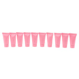 Maxbell Maxbell 10x Empty Cosmetic Tubes Makeup Lotion Cream Container Squeeze Bottle Pink