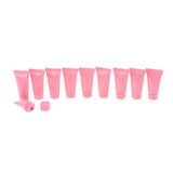Maxbell Maxbell 10x Empty Cosmetic Tubes Makeup Lotion Cream Container Squeeze Bottle Pink