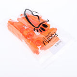 Maxbell Maxbell 10x Empty Cosmetic Tubes Makeup Lotion Cream Container Squeeze Bottle Orange