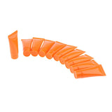 Maxbell Maxbell 10x Empty Cosmetic Tubes Makeup Lotion Cream Container Squeeze Bottle Orange