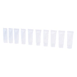Maxbell Maxbell 10x Empty Cosmetic Tubes Makeup Lotion Cream Container Squeeze Bottle Clear
