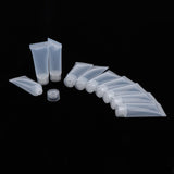 Maxbell Maxbell 10x Empty Cosmetic Tubes Makeup Lotion Cream Container Squeeze Bottle Clear