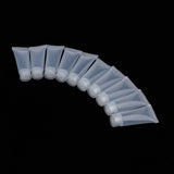 Maxbell Maxbell 10x Empty Cosmetic Tubes Makeup Lotion Cream Container Squeeze Bottle Clear