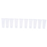 Maxbell Maxbell 10x Empty Cosmetic Tubes Makeup Lotion Cream Container Squeeze Bottle Clear