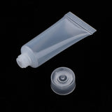 Maxbell Maxbell 10x Empty Cosmetic Tubes Makeup Lotion Cream Container Squeeze Bottle Clear