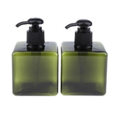 Maxbell Maxbell 250 ml Plastic Empty Bottle Travel Shampoo Lotion Container Pump Green