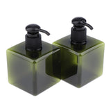 Maxbell Maxbell 250 ml Plastic Empty Bottle Travel Shampoo Lotion Container Pump Green