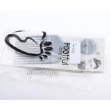 Maxbell Maxbell Salon Plastic Afro Curly Hair Lift Pick Detangler Hair Styling Comb Sliver