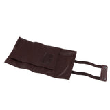 Maxbell Maxbell Durable Artificial Leather Hair Cutting Scissors Pouch Reelable Bag Coffee