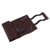 Maxbell Maxbell Durable Artificial Leather Hair Cutting Scissors Pouch Reelable Bag Coffee