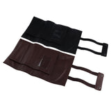 Maxbell Maxbell Durable Artificial Leather Hair Cutting Scissors Pouch Reelable Bag Coffee