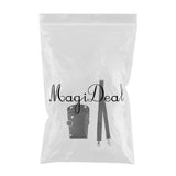 Maxbell Maxbell PU Hairdressing Hair Cutting Scissors Shears Haircut Tools Holster Bag Black
