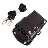 Maxbell Maxbell PU Hairdressing Hair Cutting Scissors Shears Haircut Tools Holster Bag Black