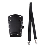 Maxbell Maxbell PU Hairdressing Hair Cutting Scissors Shears Haircut Tools Holster Bag Black