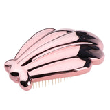 Maxbell Maxbell Plastic Wet Dry Detangling Hairbrush Anti-static for Women Rose gold