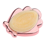 Maxbell Maxbell Plastic Wet Dry Detangling Hairbrush Anti-static for Women Rose gold