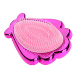 Maxbell Maxbell Plastic Wet Dry Detangling Hairbrush Anti-static for Women Rose red