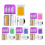Maxbell Maxbell 8 in 1 Professional Beginner Grafting Eye Lash Eyelash Extensions Set Pink